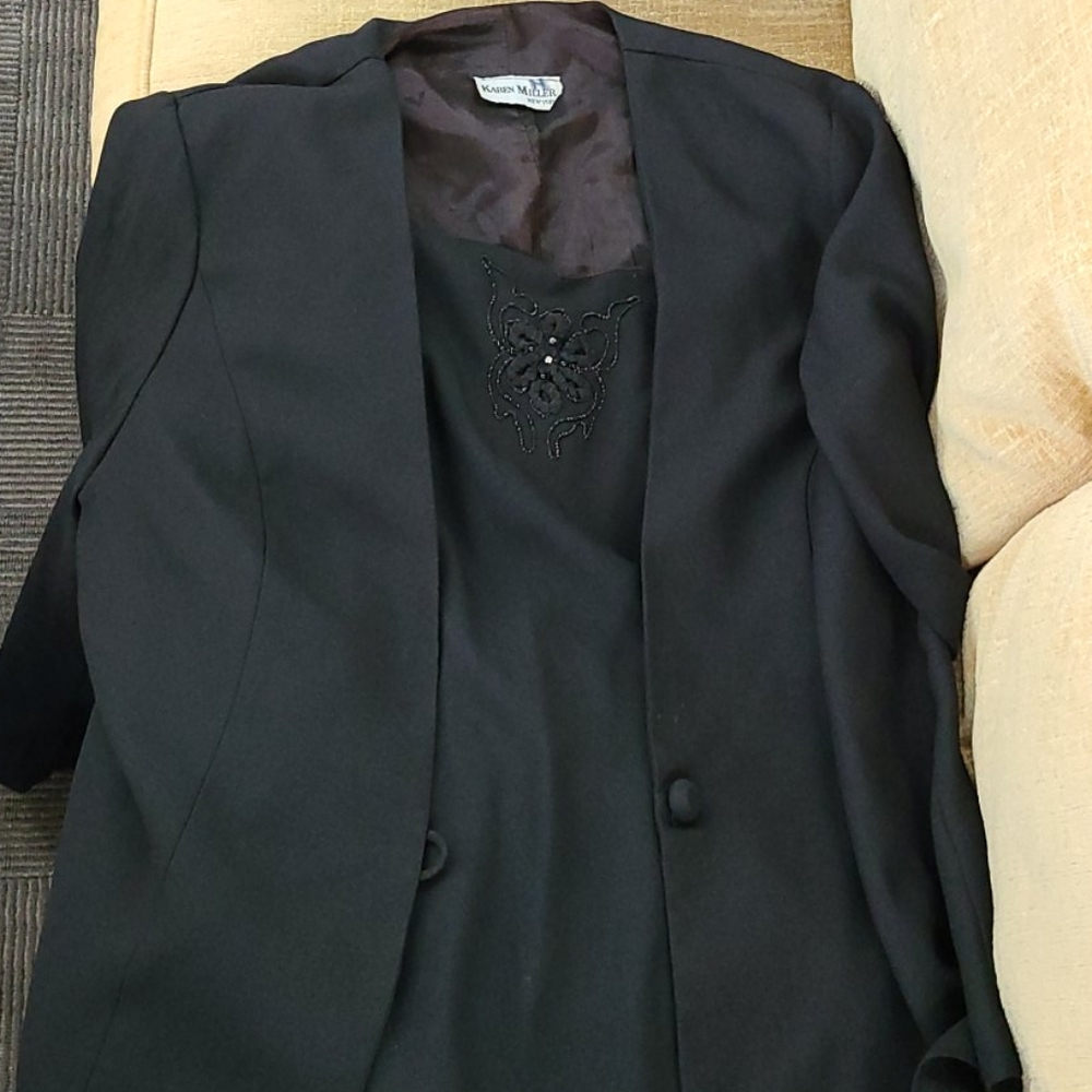 Karen MillerDress and blazer set